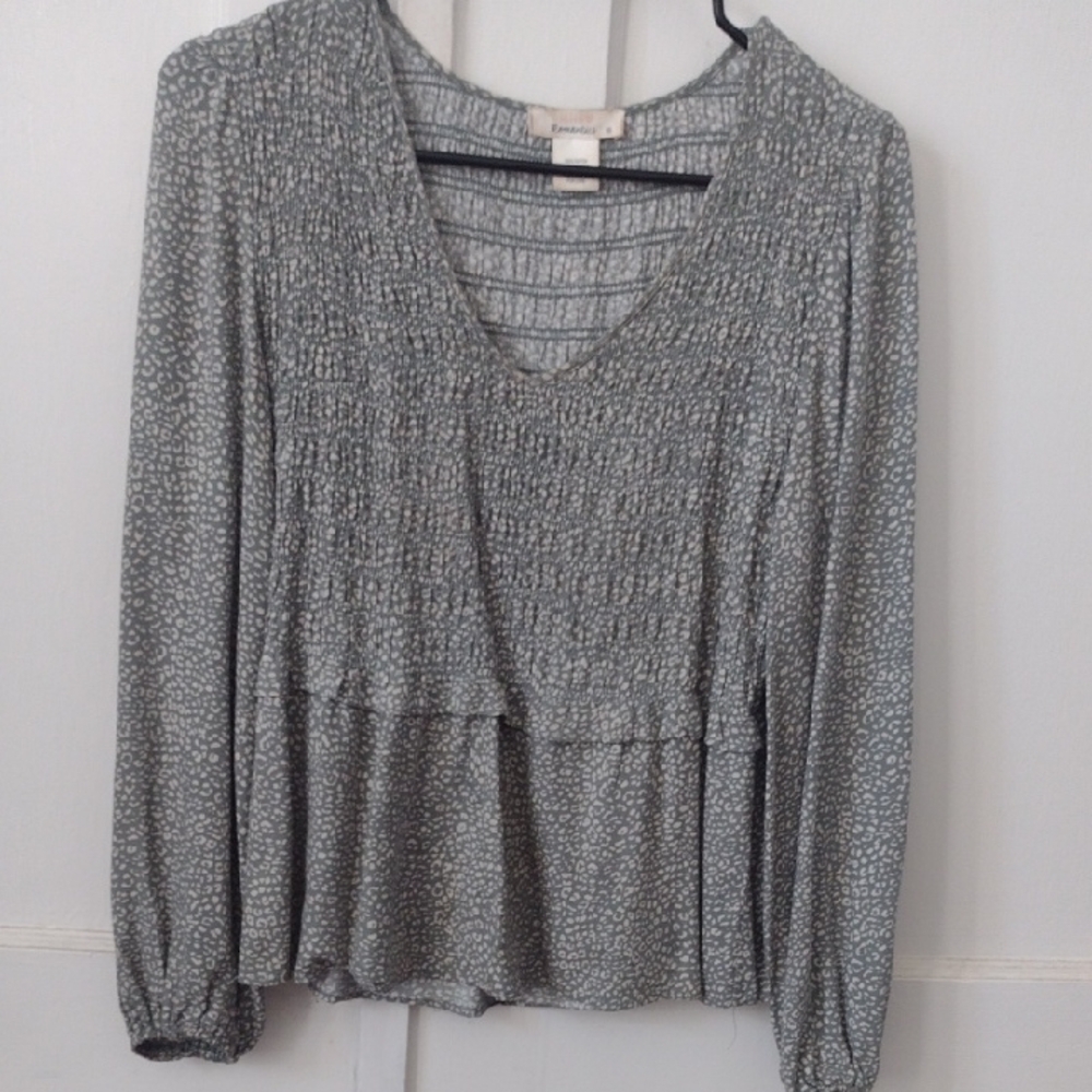Belle Romantics xs Sage Blouse